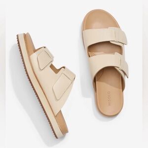 Nisolo Women's Tan Slide Sandals